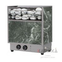 Электрокаменка Kristina Classic Stone Малахит Мини 3 кВт 220 V