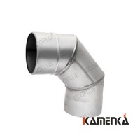 Отвод EcoFlue нерж 0,5мм диаметр 120 угол 90